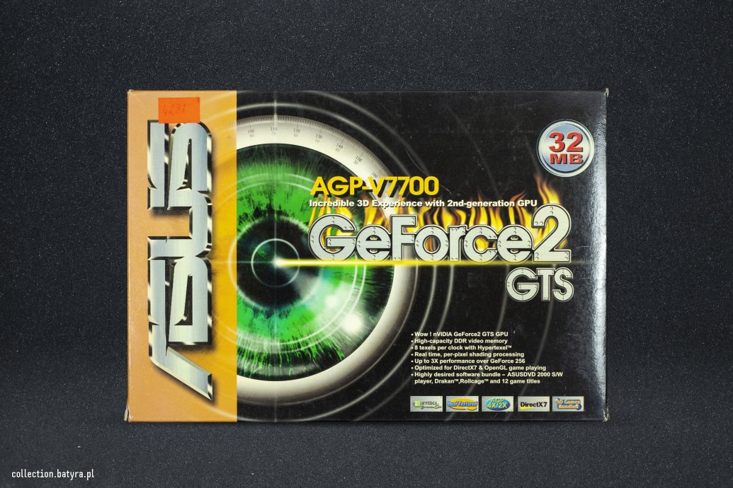 GeForce 2 GTS Asus AGPV7700 TV