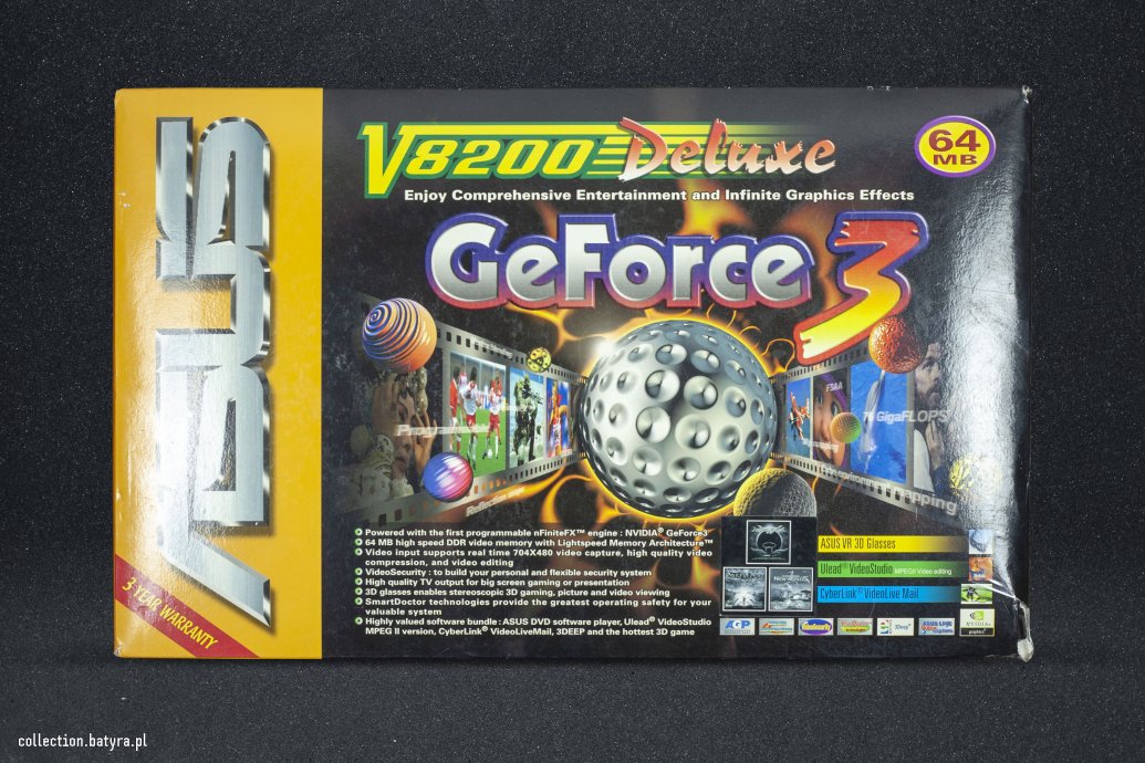 GeForce 3 Asus V8200 Deluxe