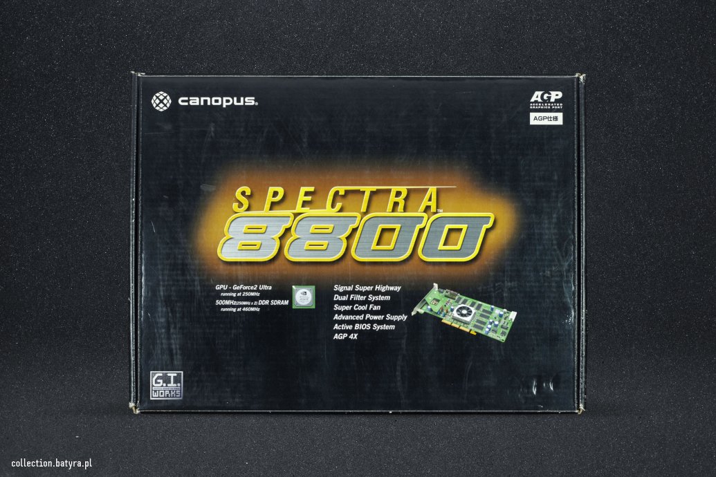GeForce 2 Ultra Canopus Spectra 8800