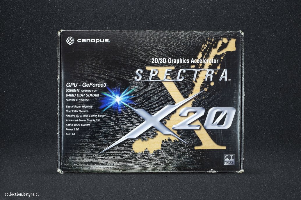 Canopus Spectra X20