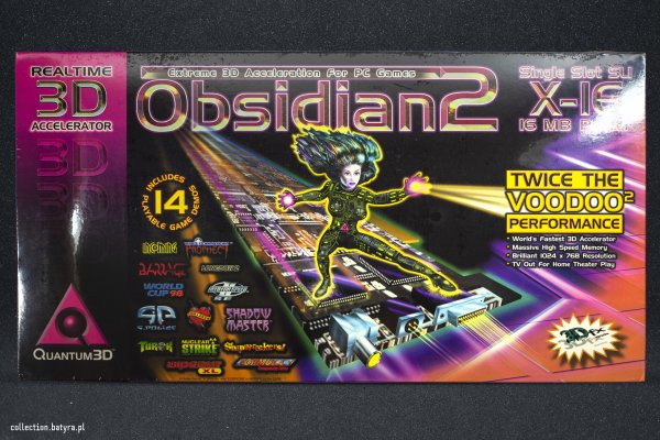 Voodoo 2 Quantum3D Obsidian2 X016