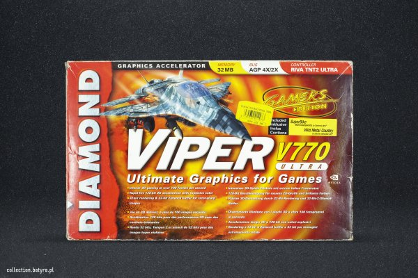 Riva TNT 2 Ultra Diamond Viper V770 Ultra