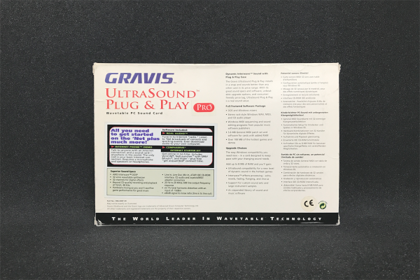 Gravis Ultrasound PnP Pro 1.0