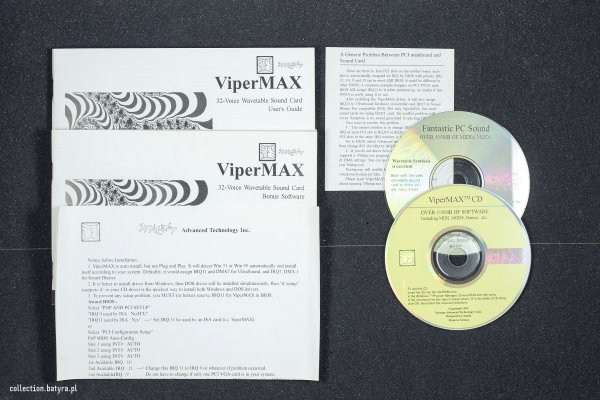 Synergy ViperMAX Gravis Ultrasound Extreme PnP
